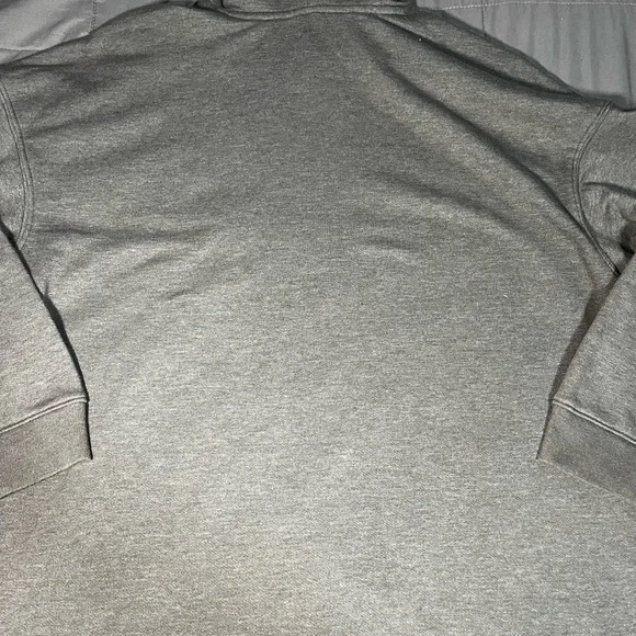 Lane‎ Bryant Women’s 14/16 XL Game Day Hoodie Gray Football Embroidered Graphic - Picture 5 of 5